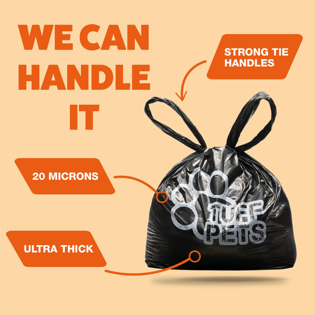 Dog Poop Bags Rolls with Handles K474251