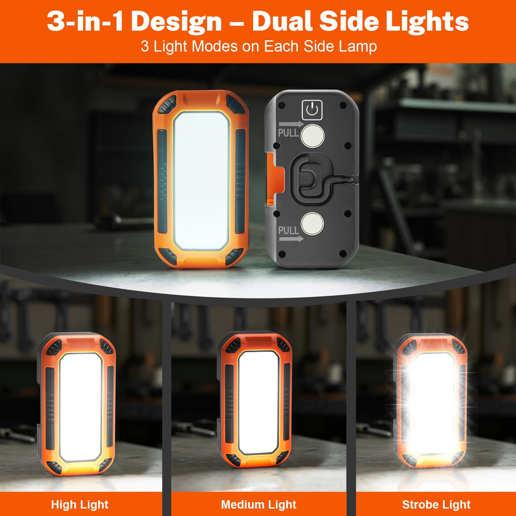5000LM Rechargeable Magnetic Work Light Y33495