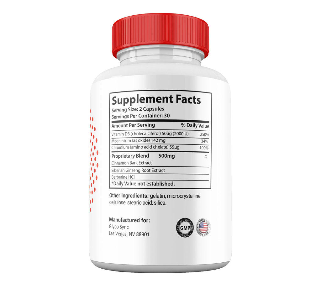 90 Capsules Glyco Sync Supplement I48049