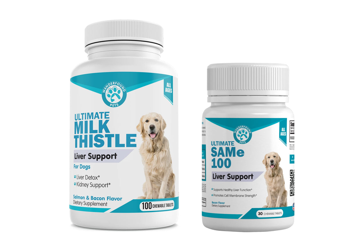 Milk Thistle & SAMe100 for Dogs F3422