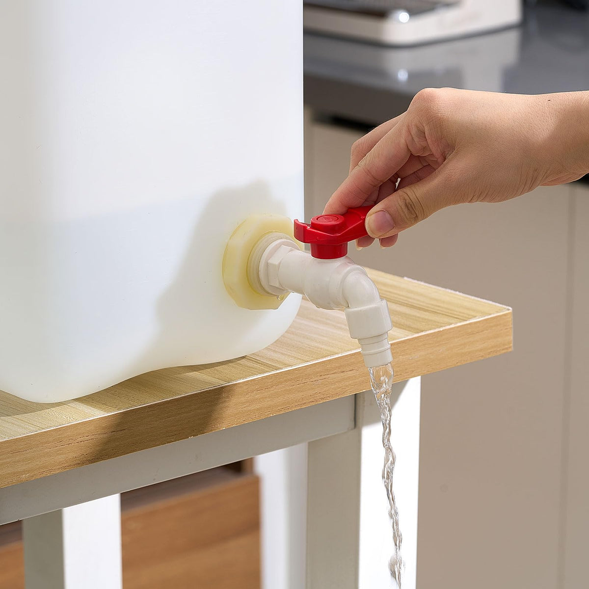 6.6 Gallon Plastic Dispenser Carboy with Faucet N977415