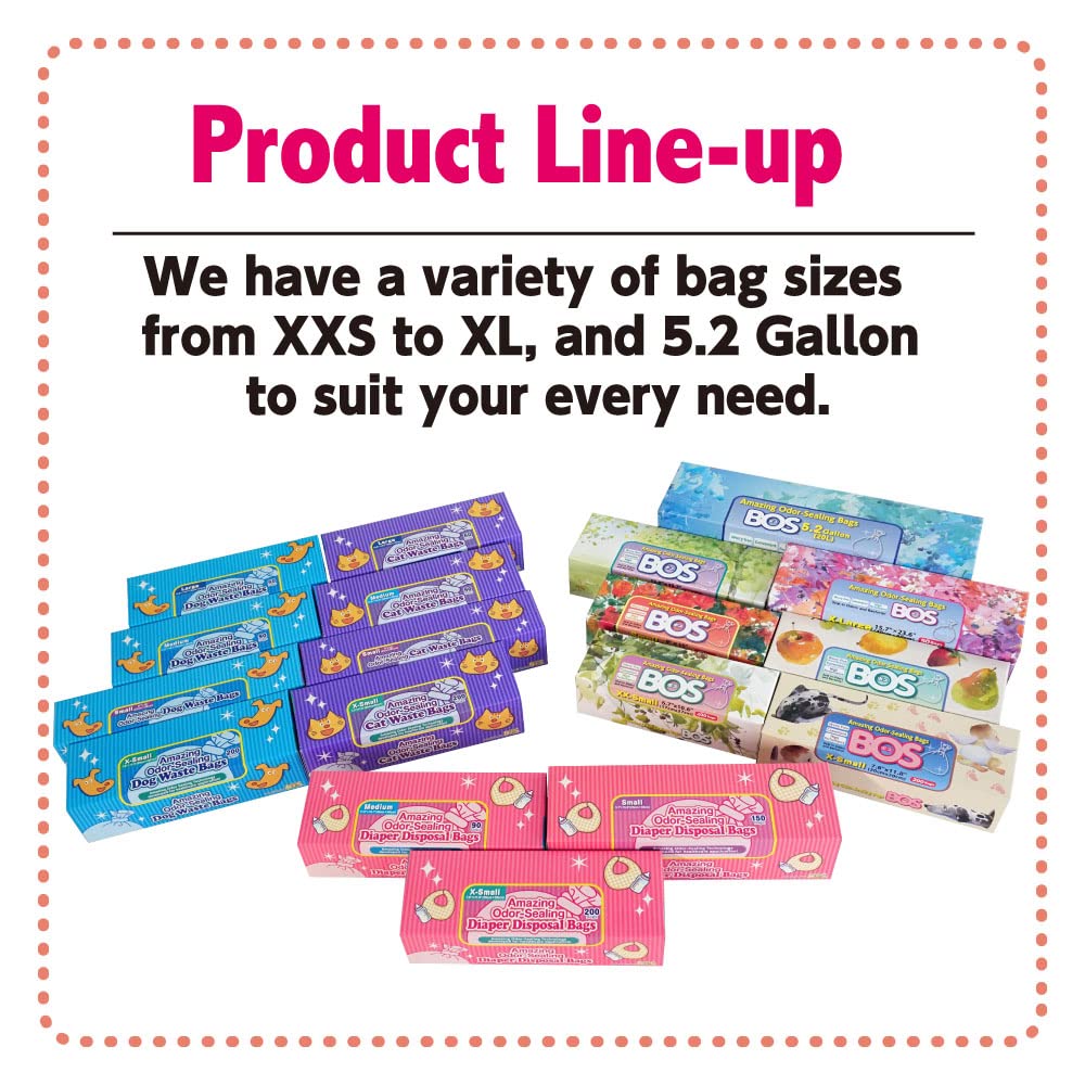 Unscented Cat Waste Bags 90 Count S10730
