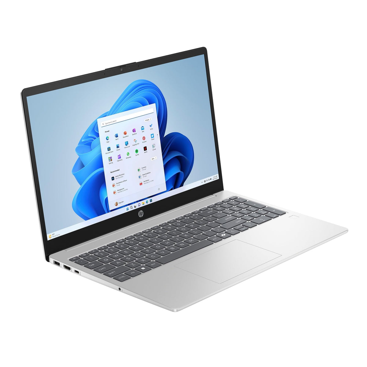 15.6 inch FHD IPS Laptop, Intel Core i3-N305, 8GB RAM, 256GB SSD, Natural Silver Z6335