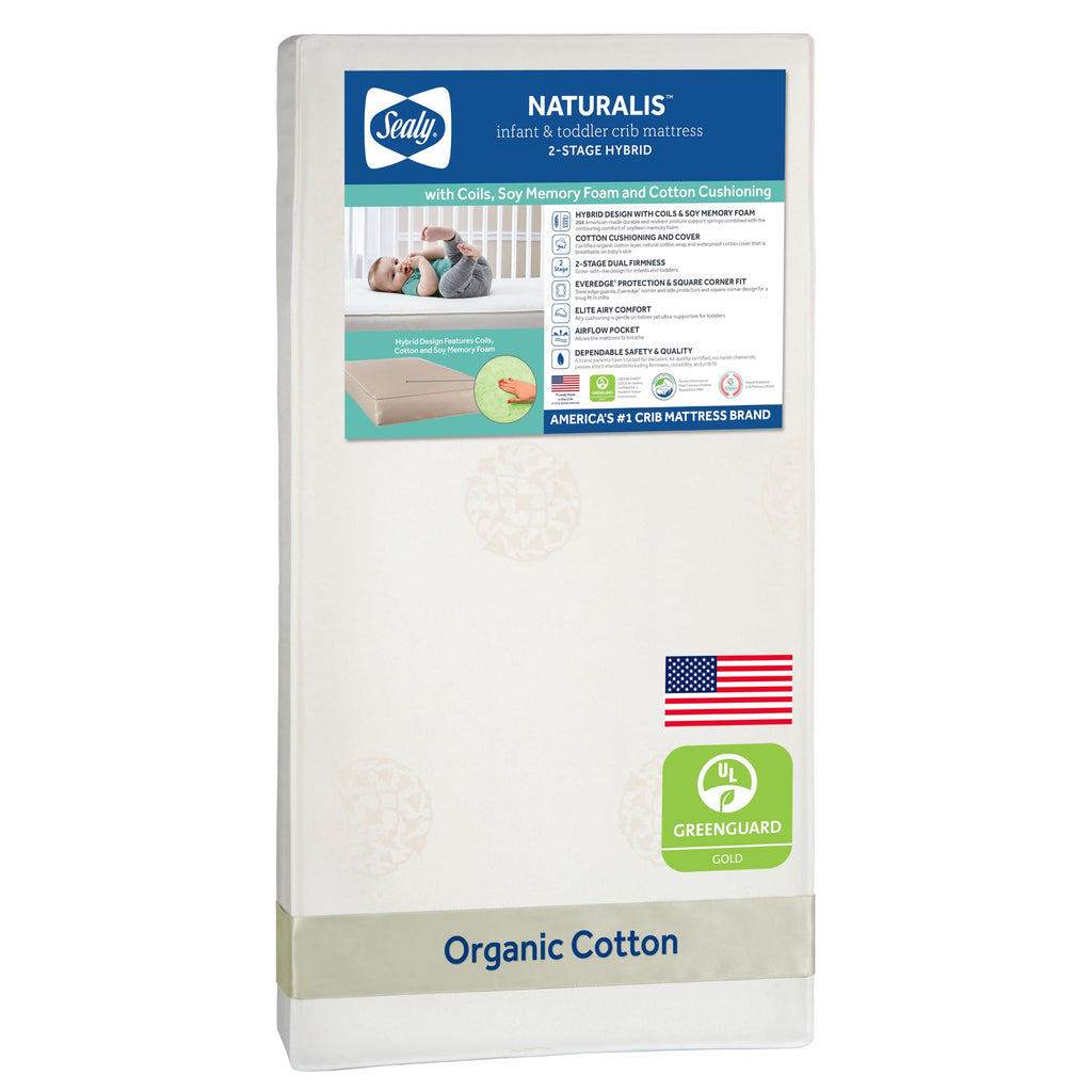 2 Stage Waterproof Crib Mattress A28611