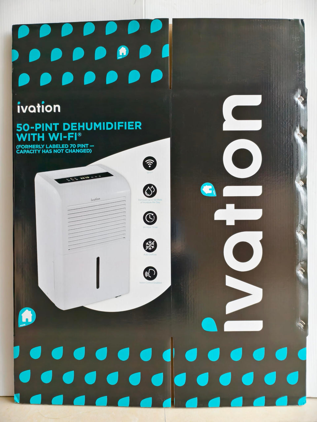 50 Pint Smart Wi-Fi Dehumidifier with Hose V773130
