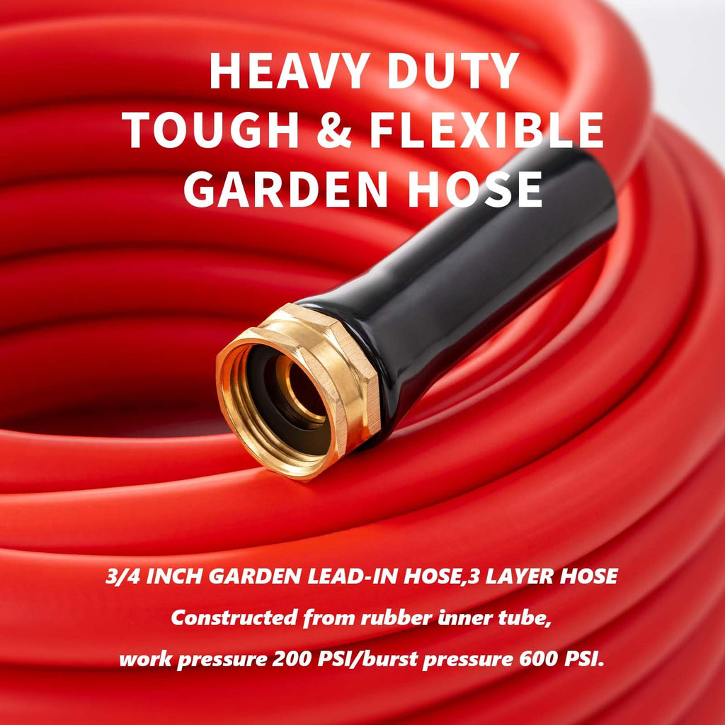 100ft x 3/4” Hot/Cold Water Garden Hose Z9146