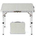 Adjustable Height Small Folding Camp Table P59181