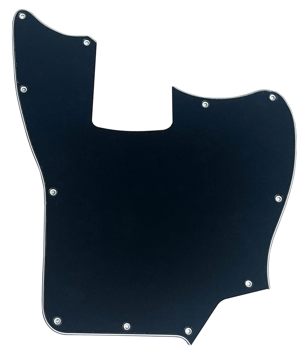 Black 3 Ply Guitar Pickguard B642