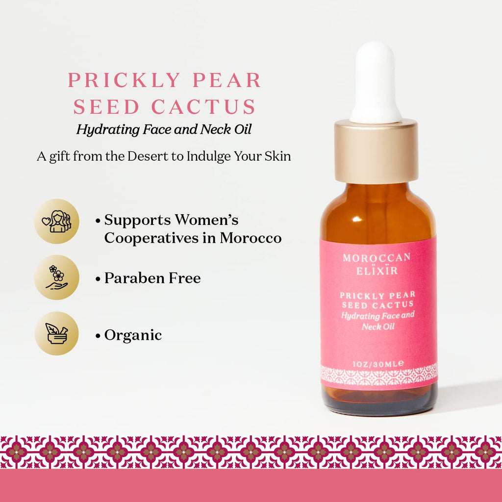 Prickly Pear Face & Neck Cactus Oil 1 oz F3398