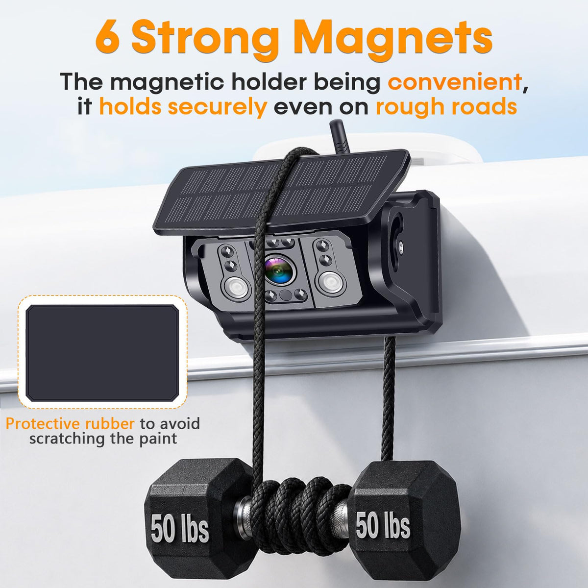 1080P Magnetic Backup Camera R621