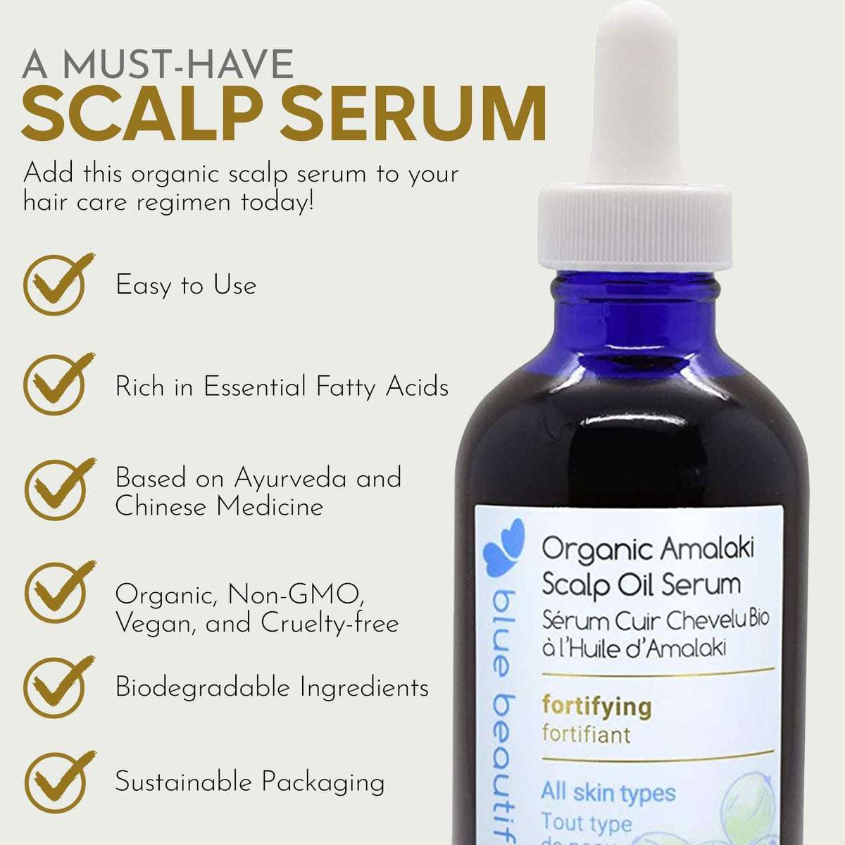 USDA Certified Organic Amla Oil 4 fl oz F8877
