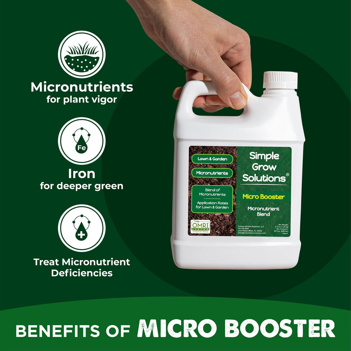 Organic Liquid Fertilizer 32 Ounce W6582