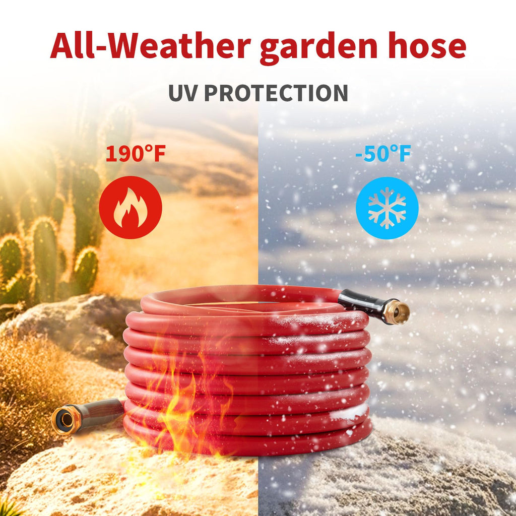 100ft x 3/4” Hot/Cold Water Garden Hose Z9146