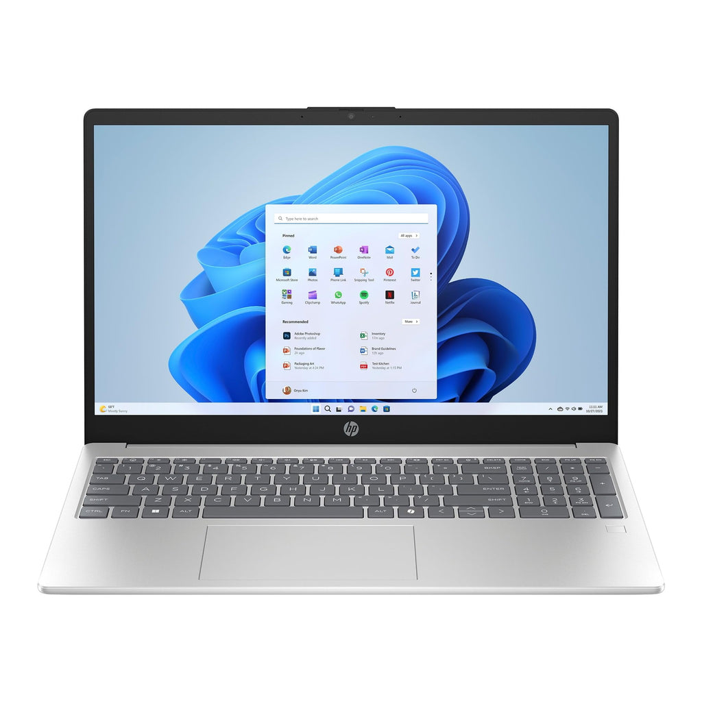 15.6 inch FHD IPS Laptop, Intel Core i3-N305, 8GB RAM, 256GB SSD, Natural Silver Z6335