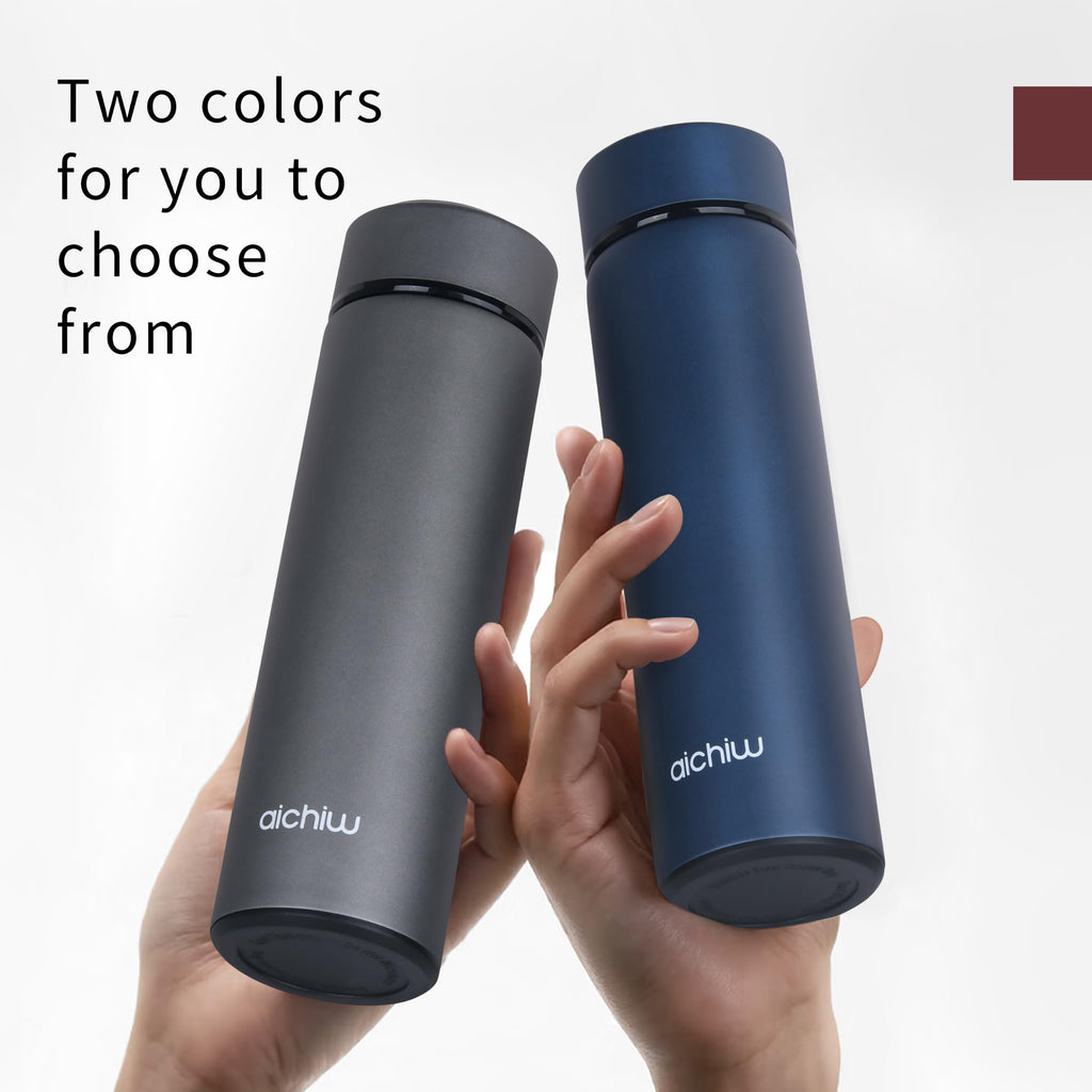 Vacuum Insulated 304 Stainless Steel Travel Mug with Lid 16 Oz Leak-Proof Tumbler U30851