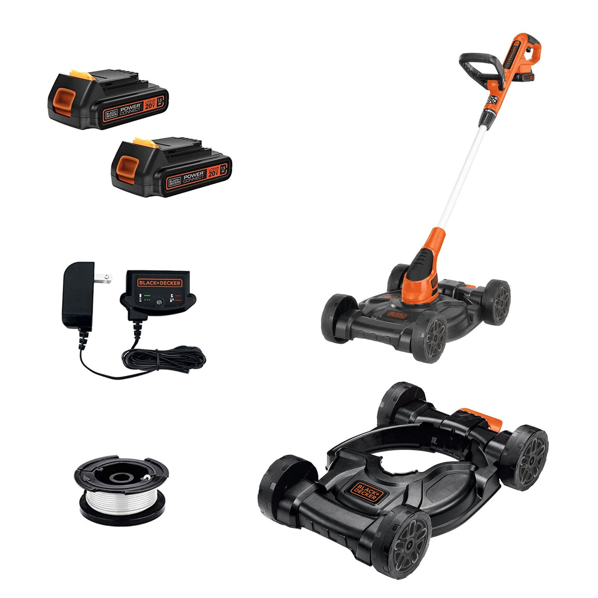 Cordless 3 in 1 Weed Eater, Lawn Edger and Lawn Mower L499823