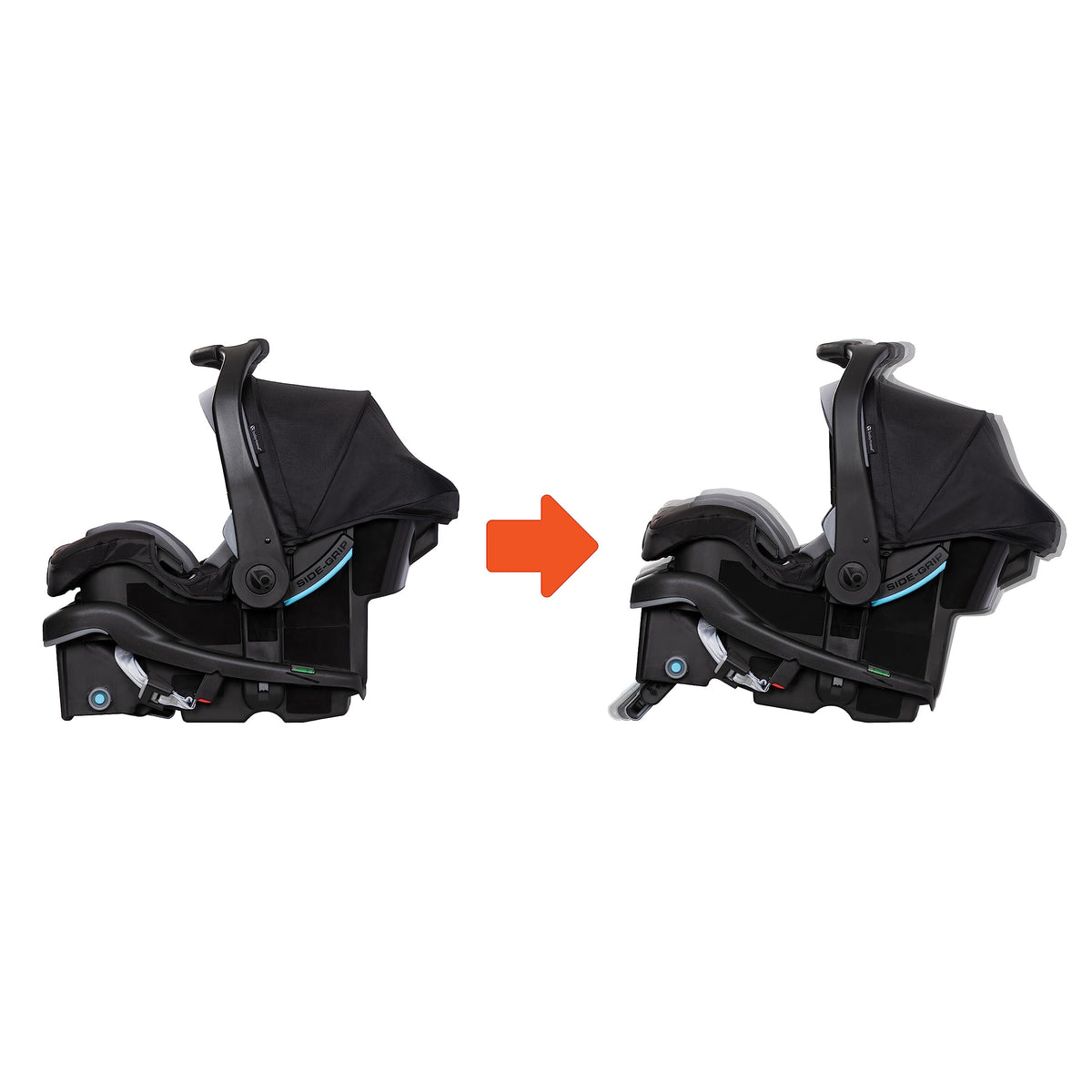 Dash Black Infant Car Seat K322