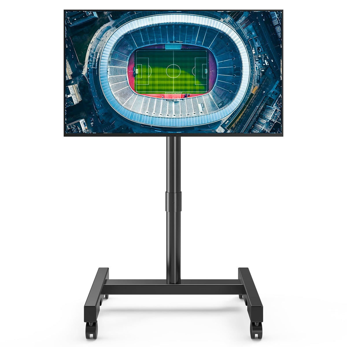 Black Rolling TV Stand for 13-50 inch Screens L7686