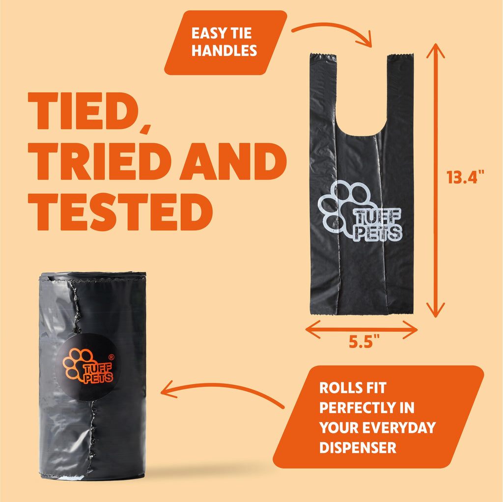 Dog Poop Bags Rolls with Handles K474251