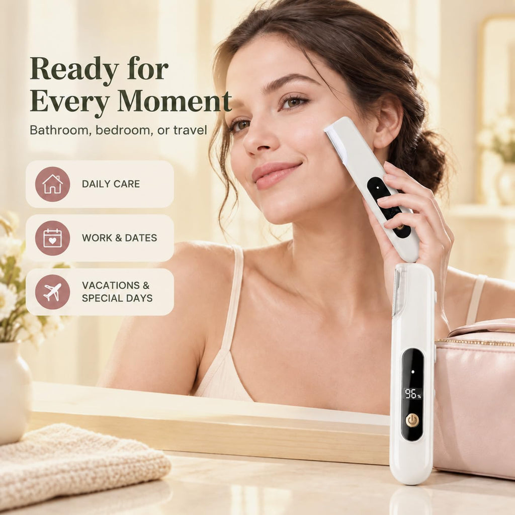 Sonic Dermaplane Razor with 5 Refill Blades R722