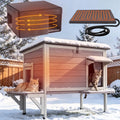 6-Sides Insulated Outdoor Heated Cat House B110