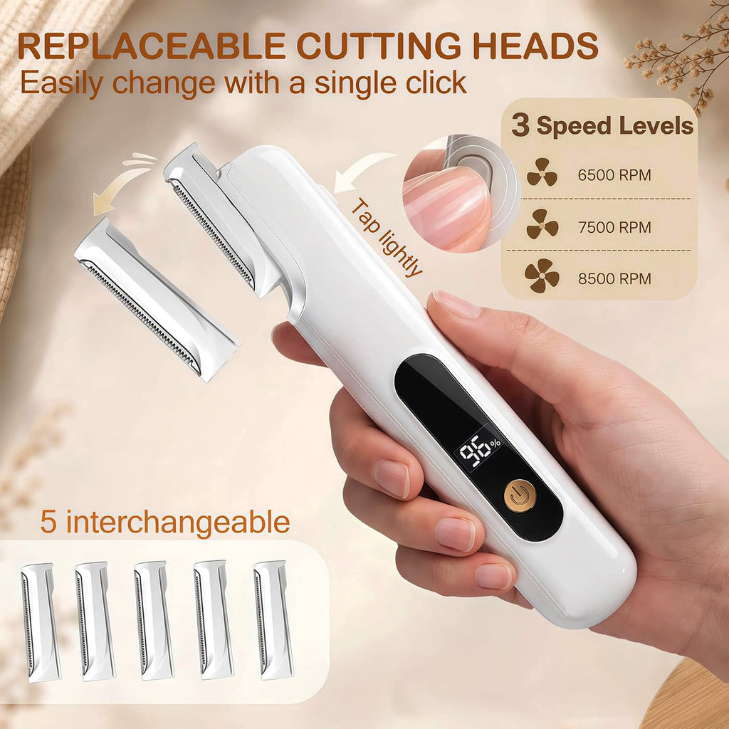Sonic Dermaplane Razor with 5 Refill Blades R722