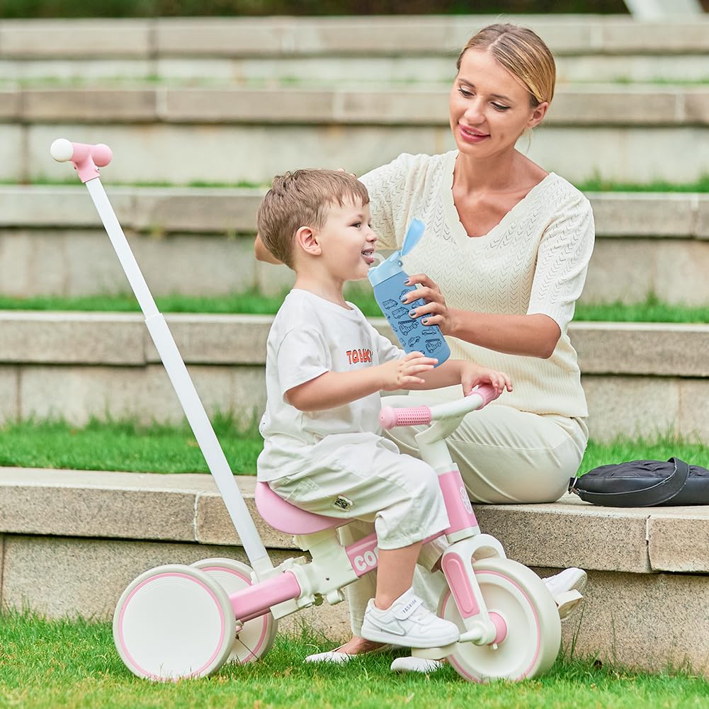Tricycle for Toddlers 1-3 Year Olds, 5 in 1 Toddler Balance Bike L254032