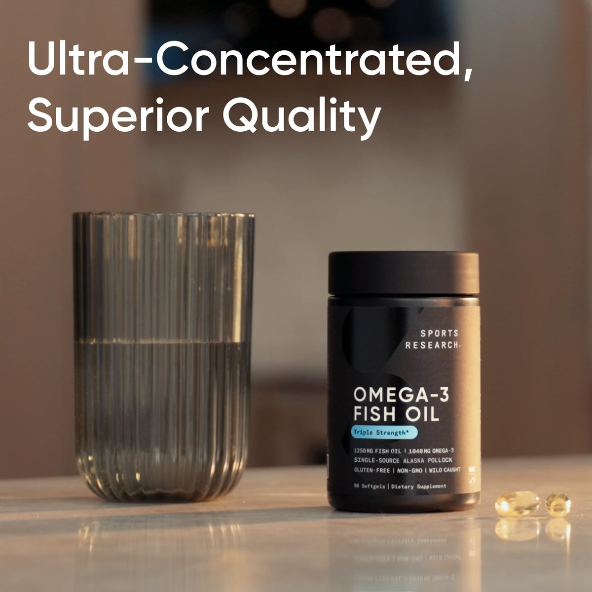 Omega-3 Fish Oil 1250mg 180 Count T345