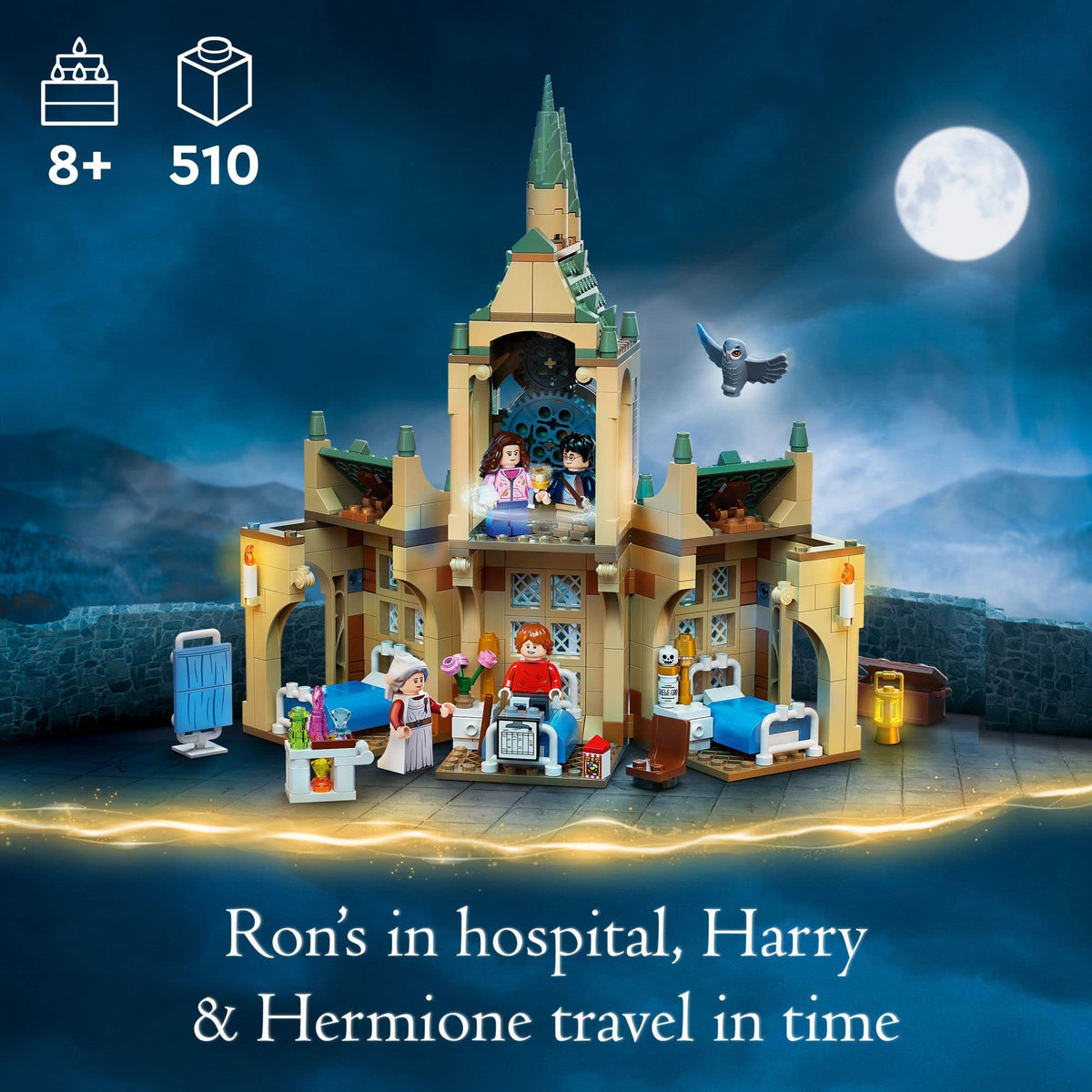 Building Toy Castle Kit with Clock Tower S4869