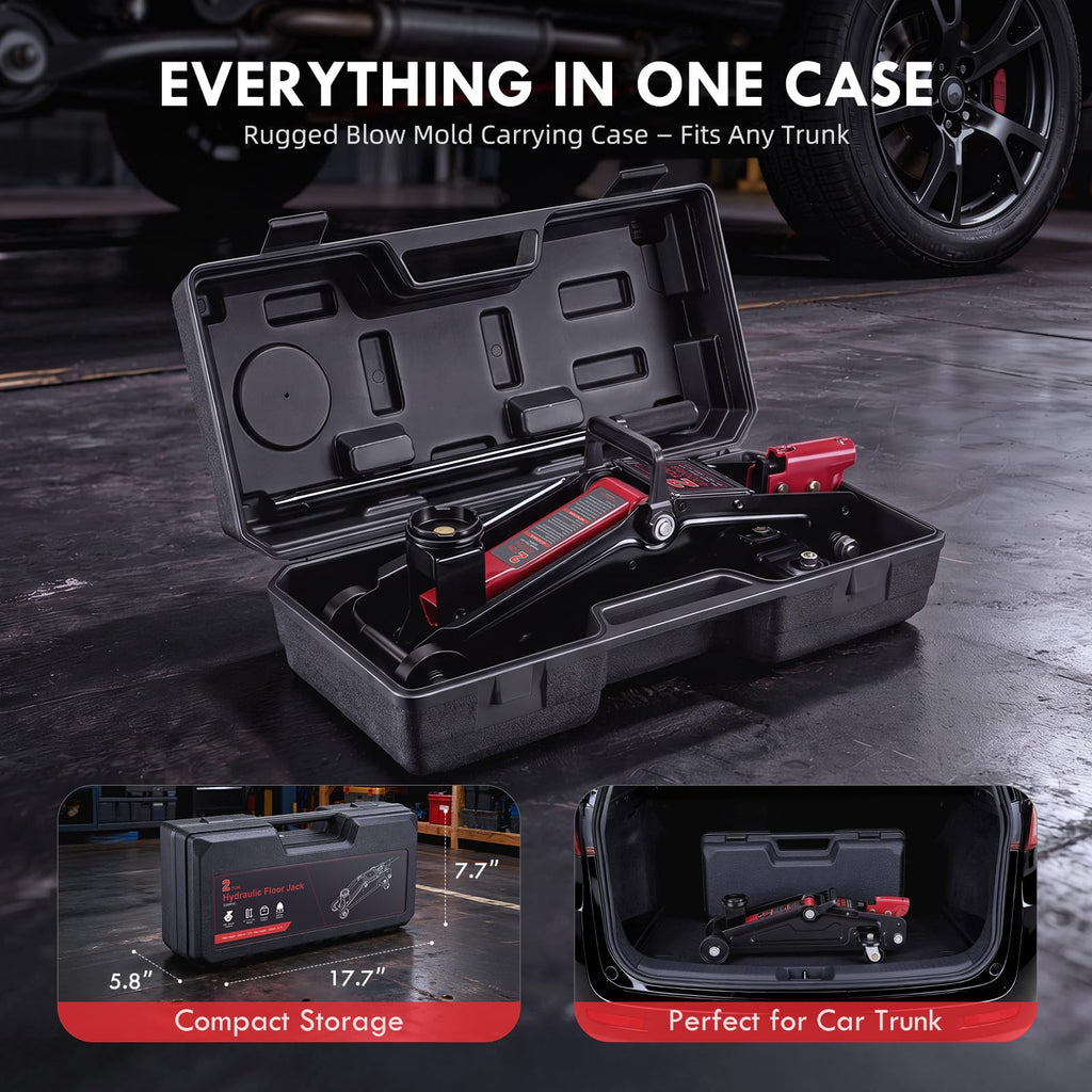 2 Ton Low Profile Hydraulic Floor Jack X9543