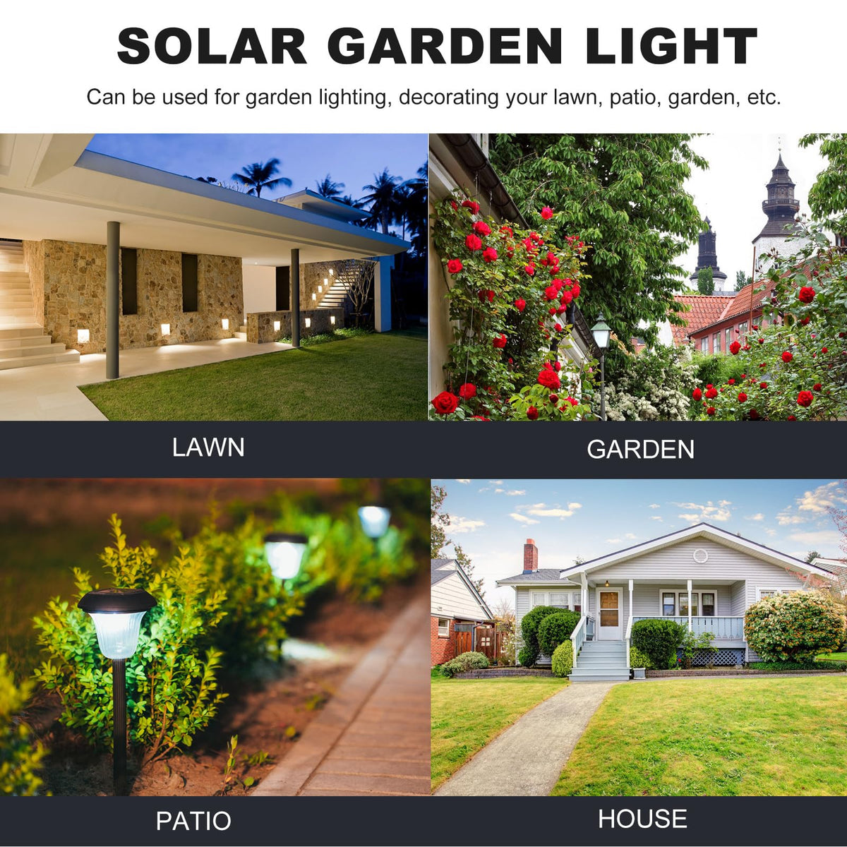 Solar Powered Rotating Lighthouse Resin LED Light D588