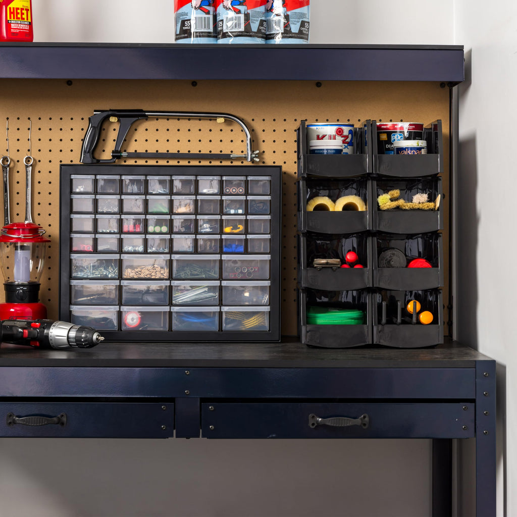 Black 44-Drawer Small Parts Storage Cabinet M8069