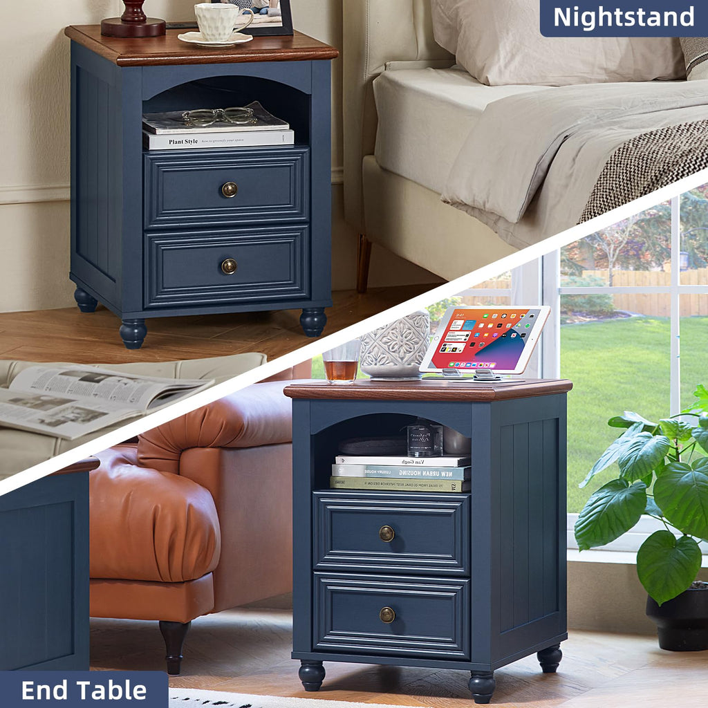18" Nightstand with Charger Station J5263