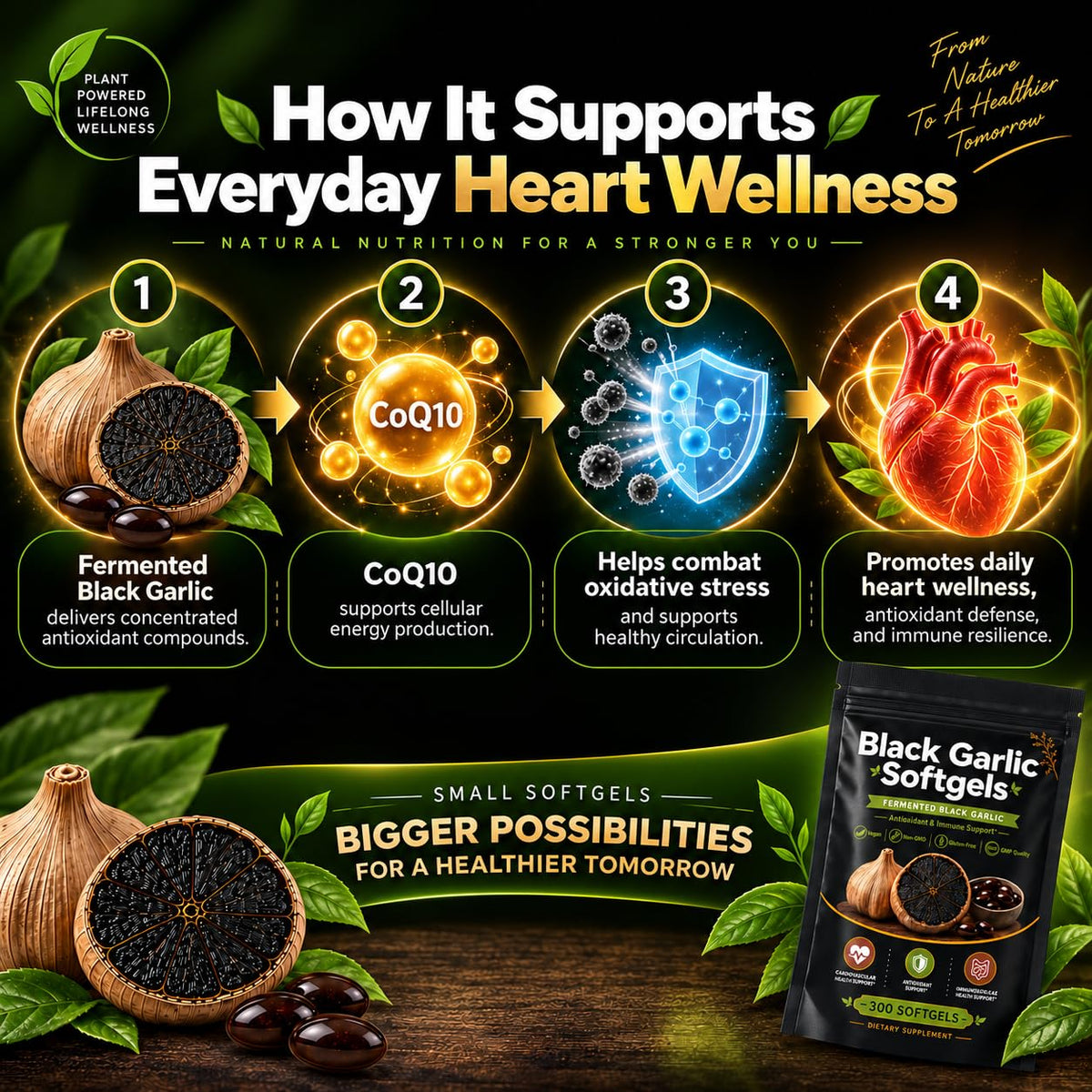 Black Garlic Softgels E417791