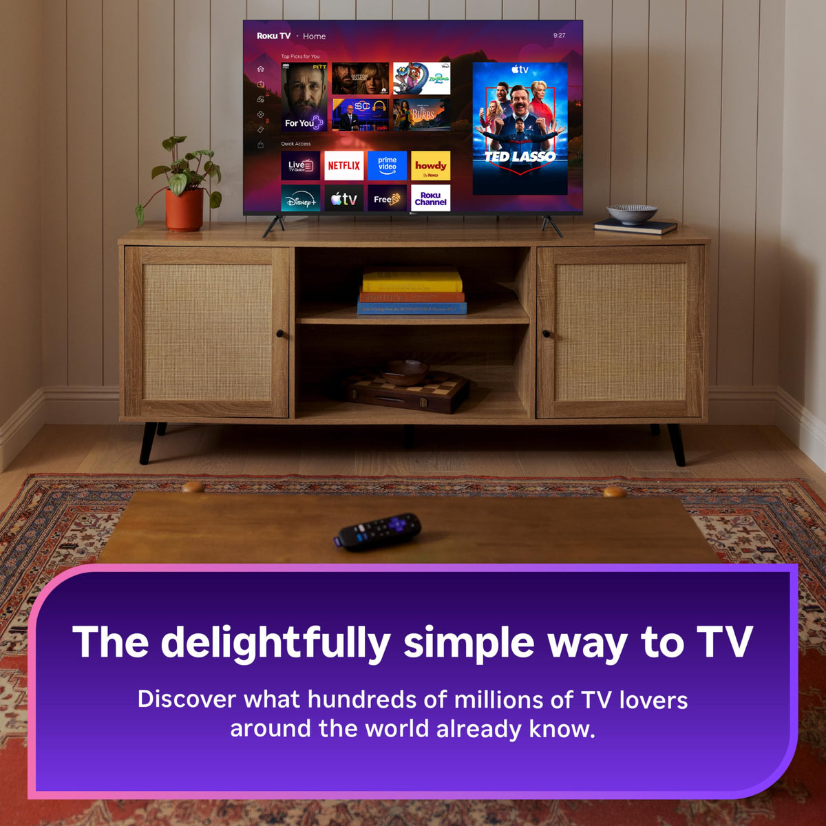 55-Inch 4K QLED Mini-LED Smart TV T5005