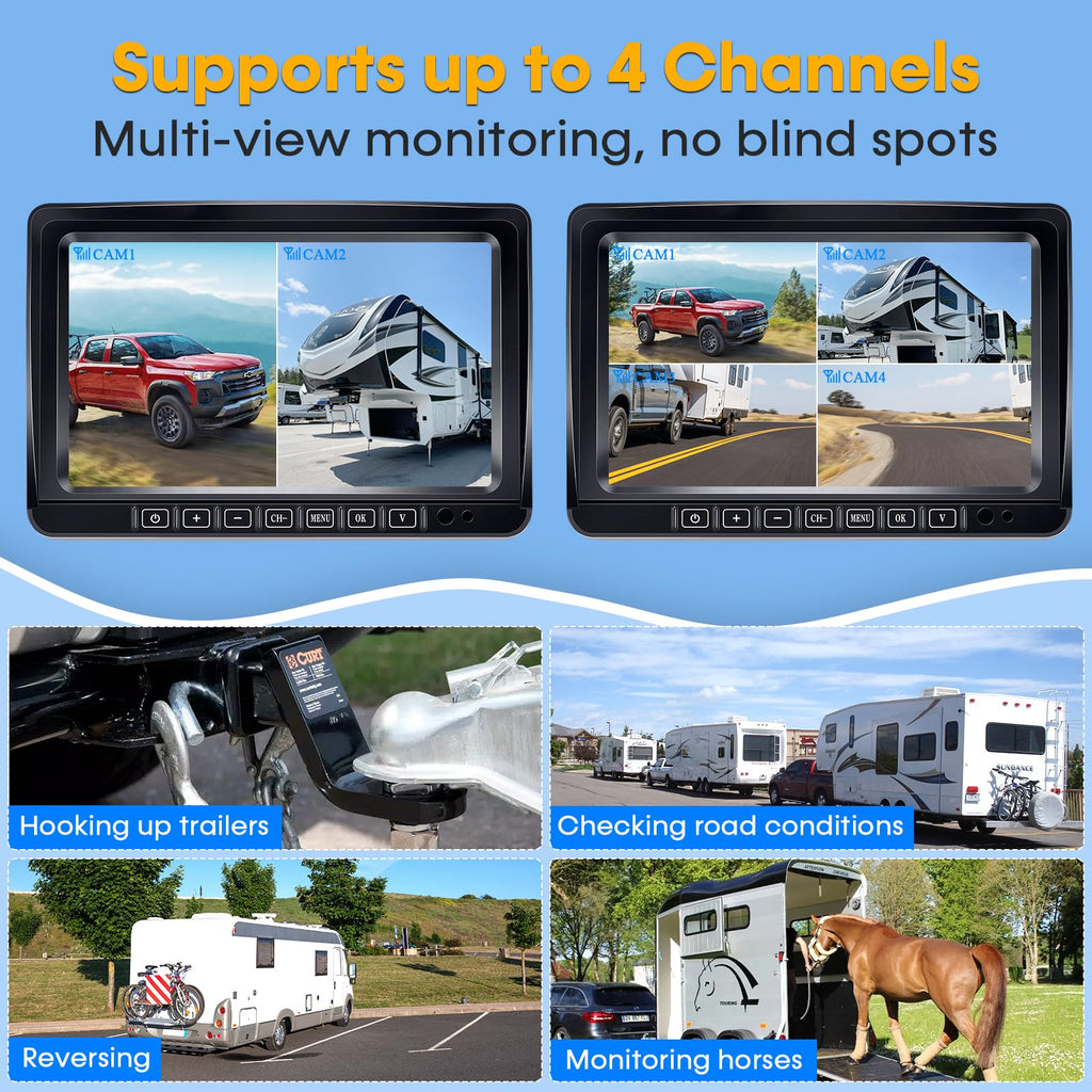 1080P Magnetic Backup Camera R621