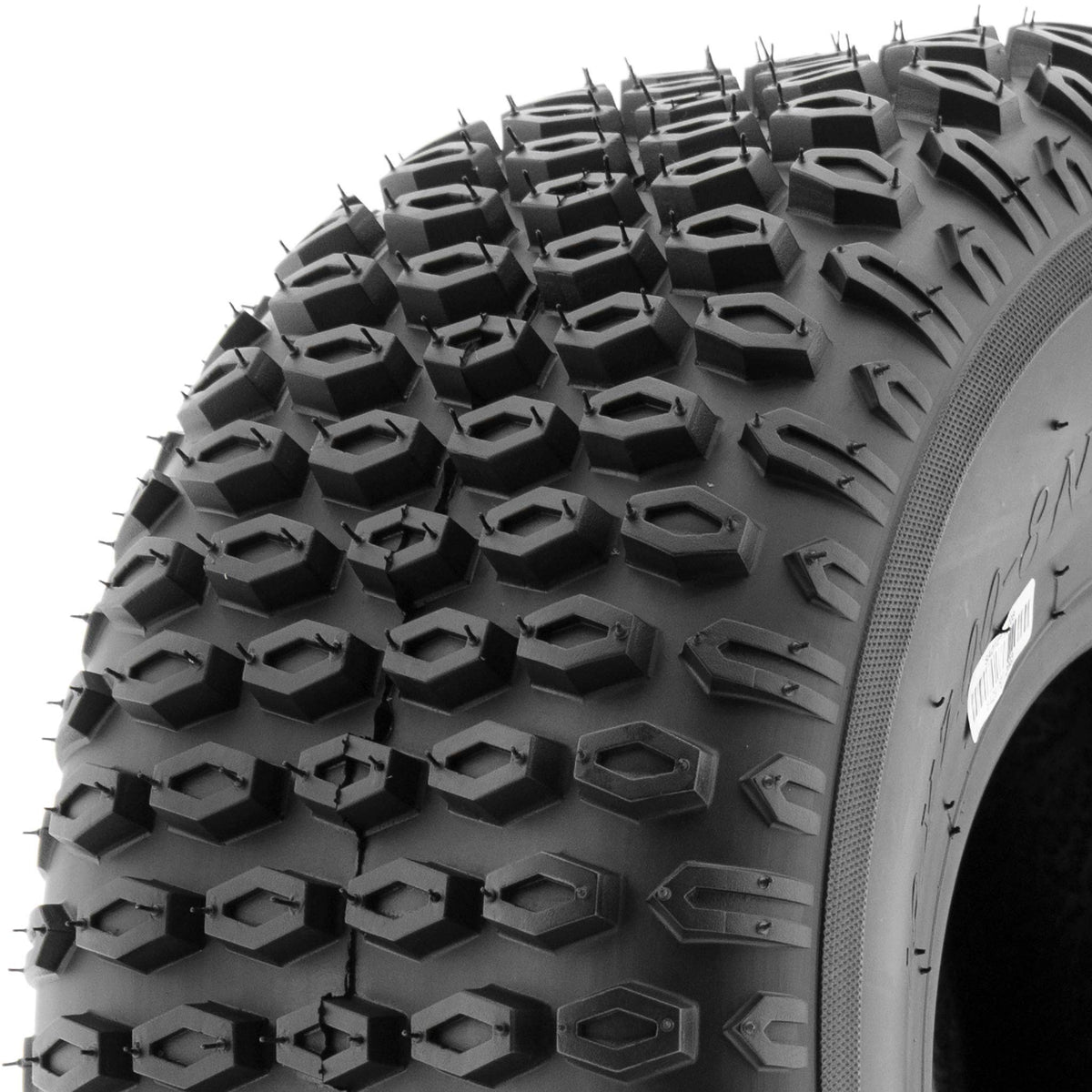 Set of 2 Off-Road Tires 19x7-8 6PR Knobby Tread M860577