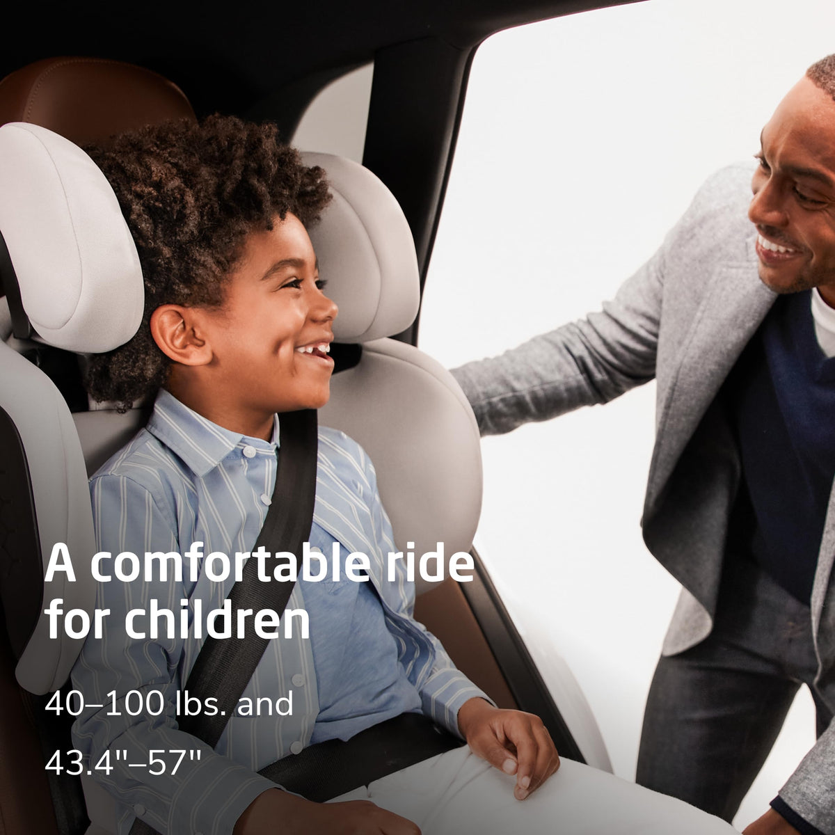 Belt-Positioning Booster Car Seat with Back R4817