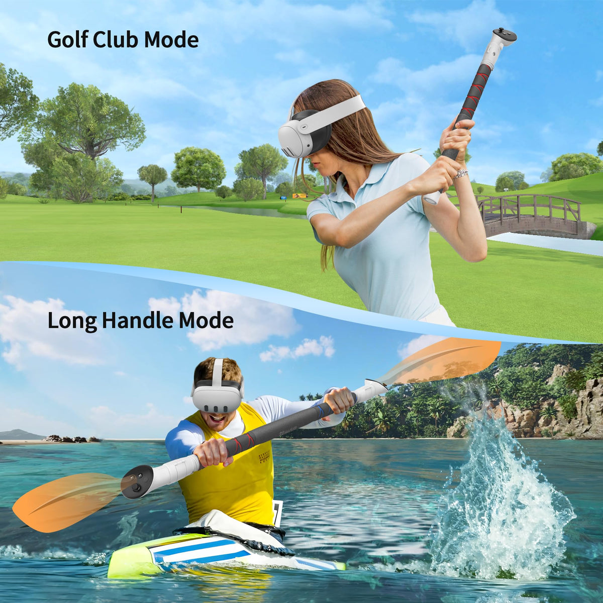 VR Controller Handle Attachments and Extension Grips Q59790