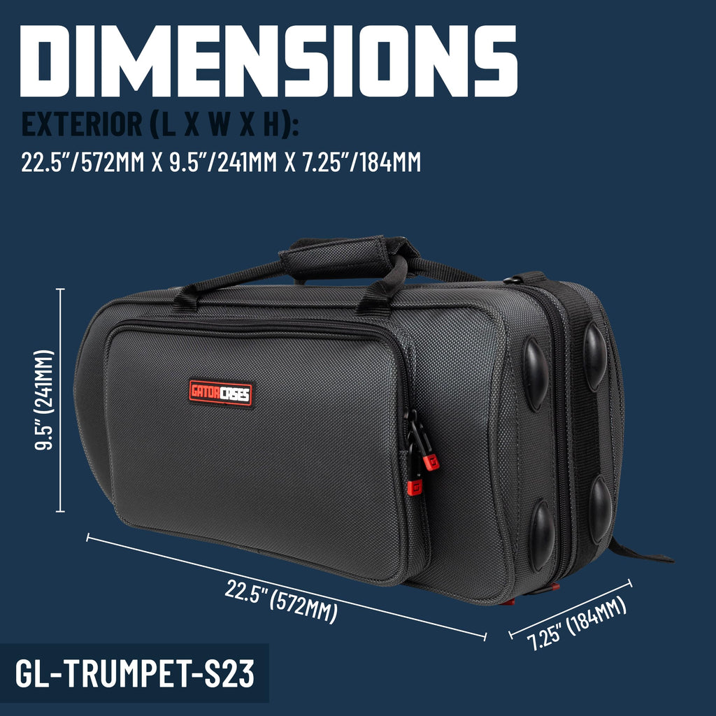 Lightweight Polyfoam Case for Bb Trumpet W679389