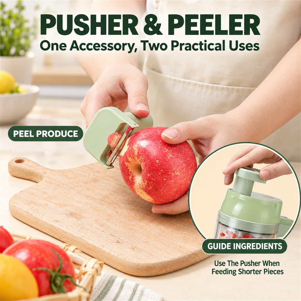 5-in-1 Handheld Electric Vegetable Cutter K632929