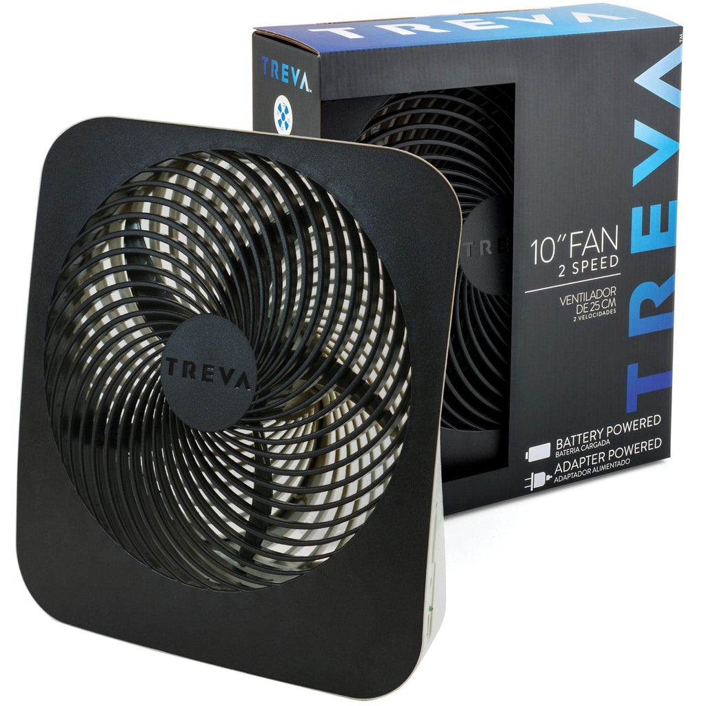 10-Inch Portable Battery Fan with 2 Cooling Speeds G1406