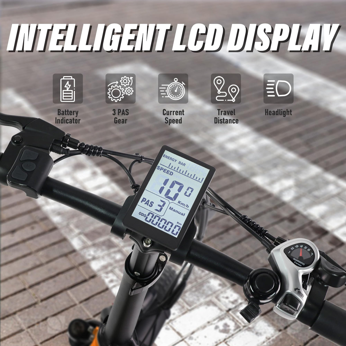 1000W Peak 25MPH Dual Suspension Aluminum Electric Bike H989129