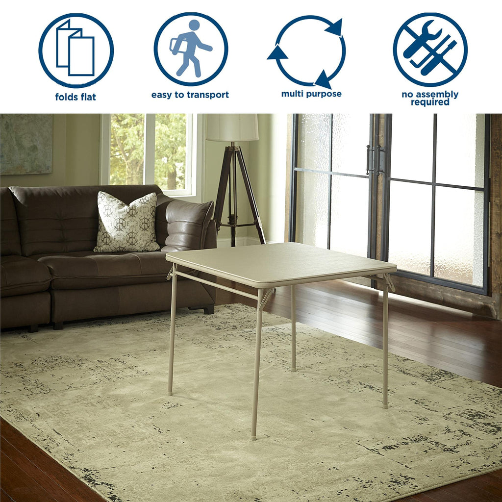 34" Square Folding Card Table D125