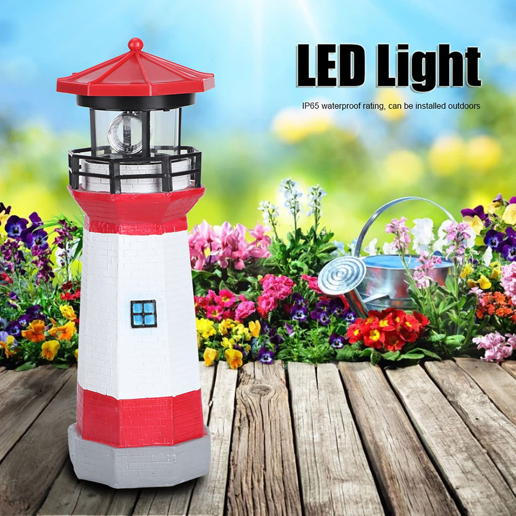Solar Powered LED Lighthouse Z705