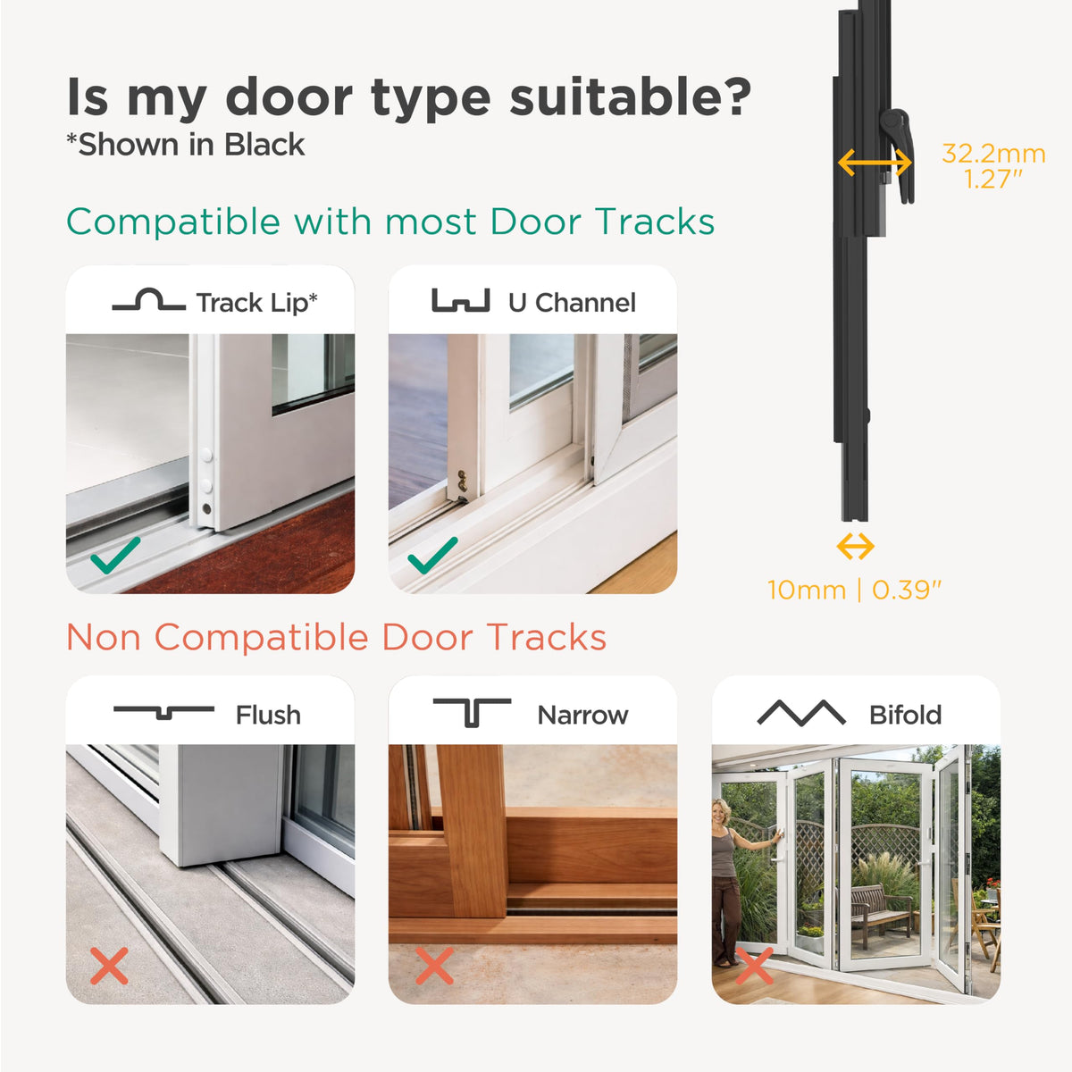 Dog & Cat Door for Sliding Glass Door L9301