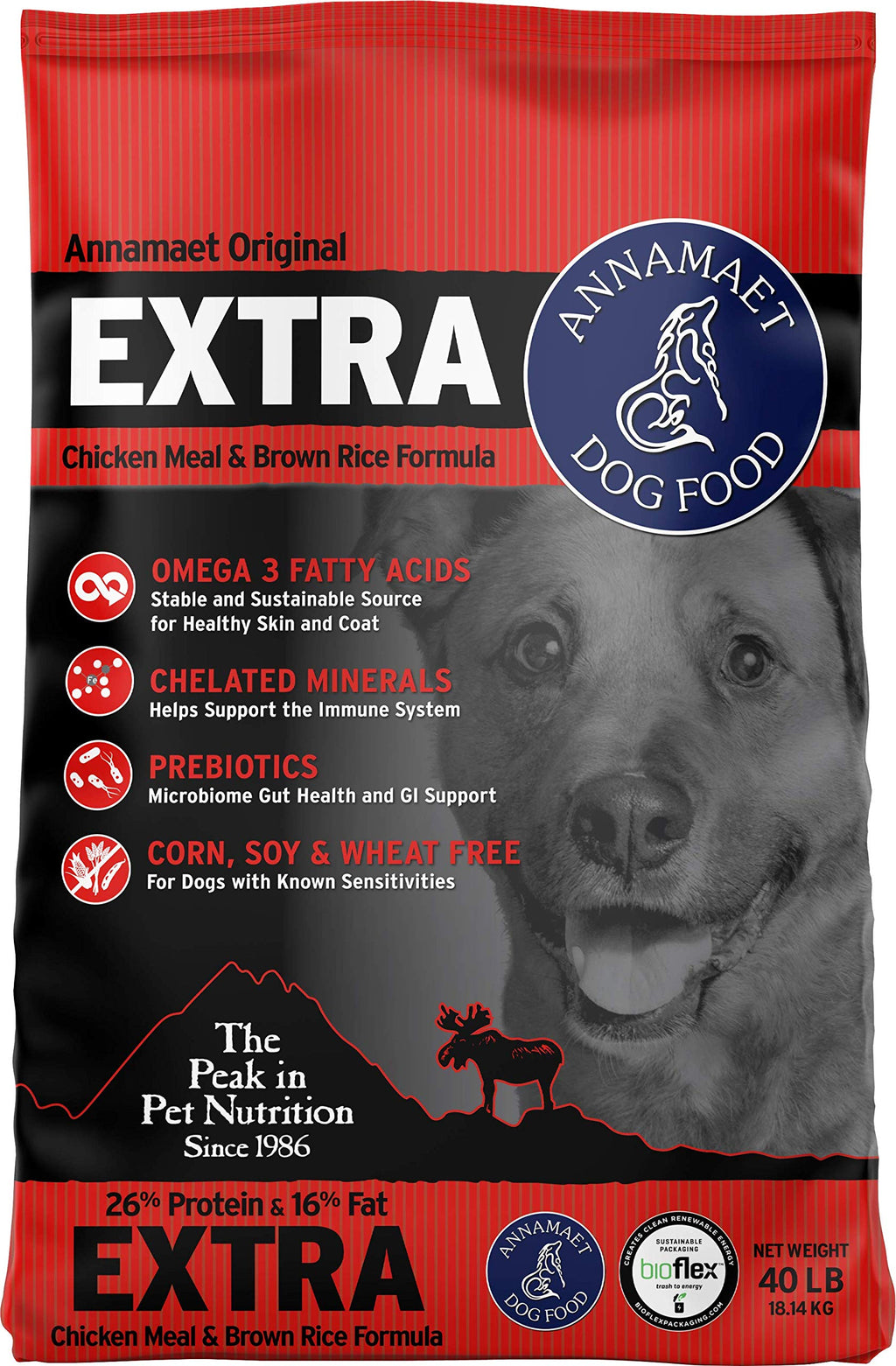 Chicken & Brown Rice Dry Dog Food 40-lb bag A8439