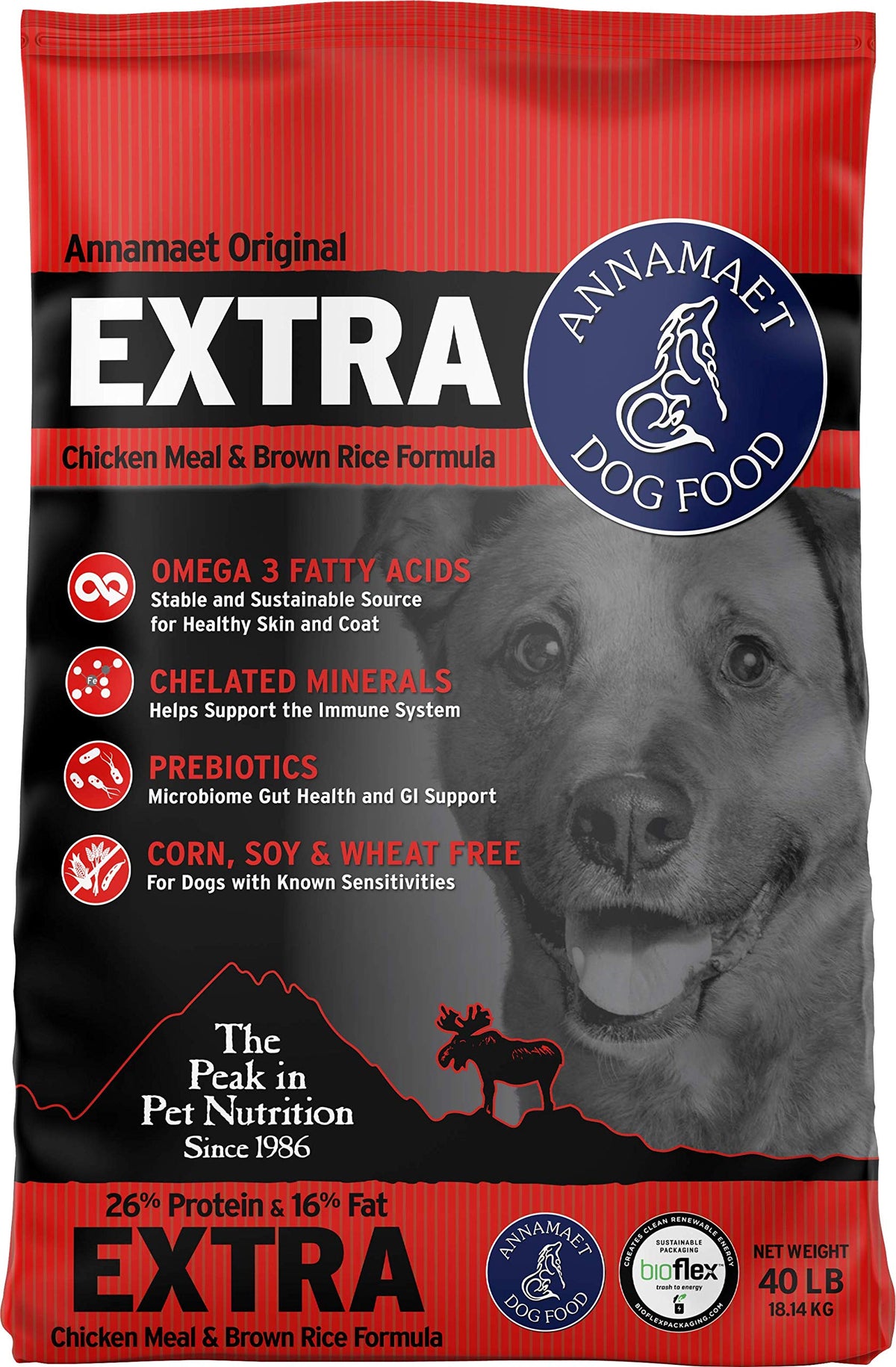 Chicken & Brown Rice Dry Dog Food 40-lb bag A8439