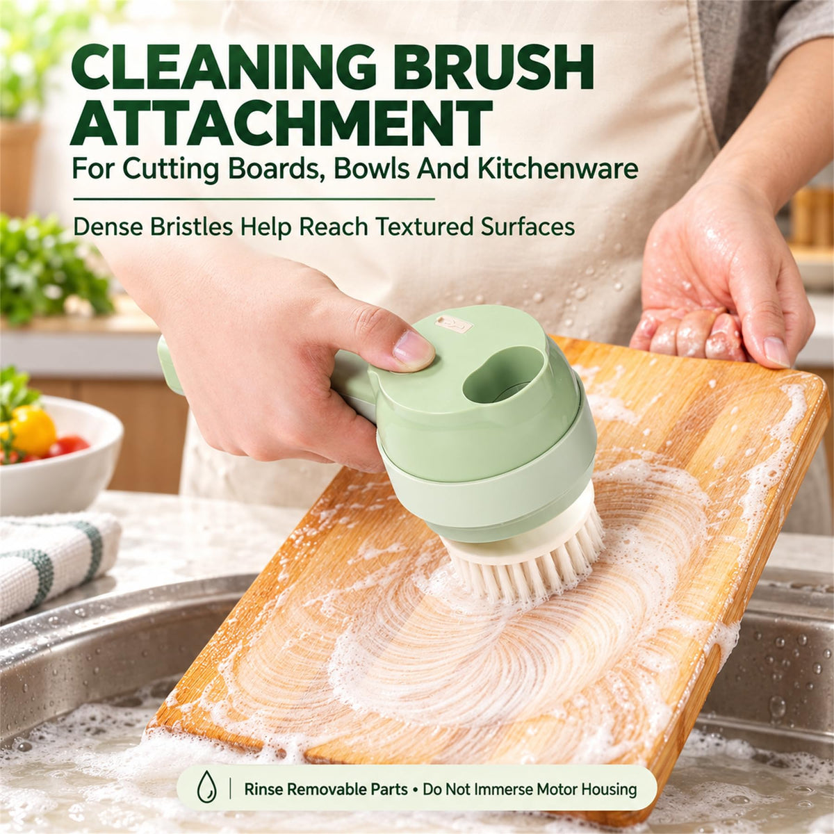 5-in-1 Handheld Electric Vegetable Cutter K632929