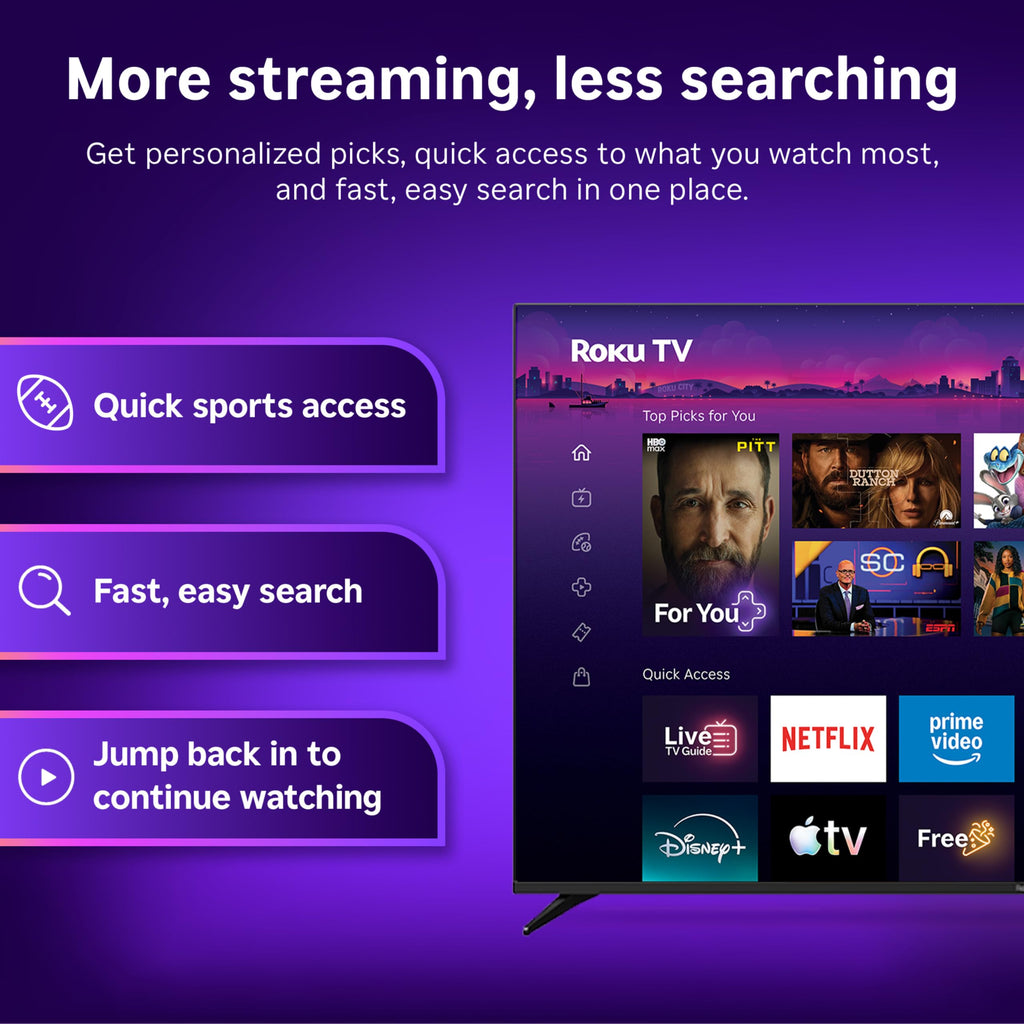 55-Inch 4K QLED Mini-LED Smart TV T5005